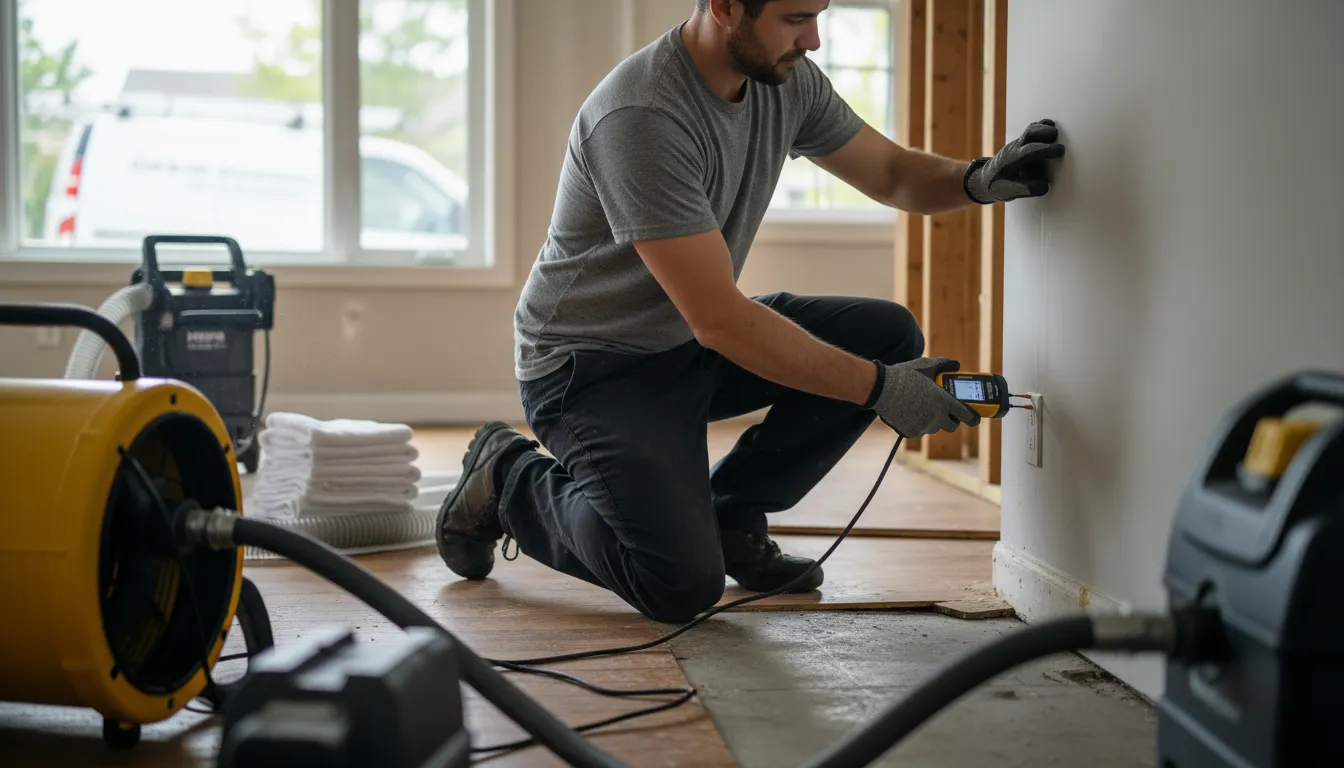 Water Damage in Heath